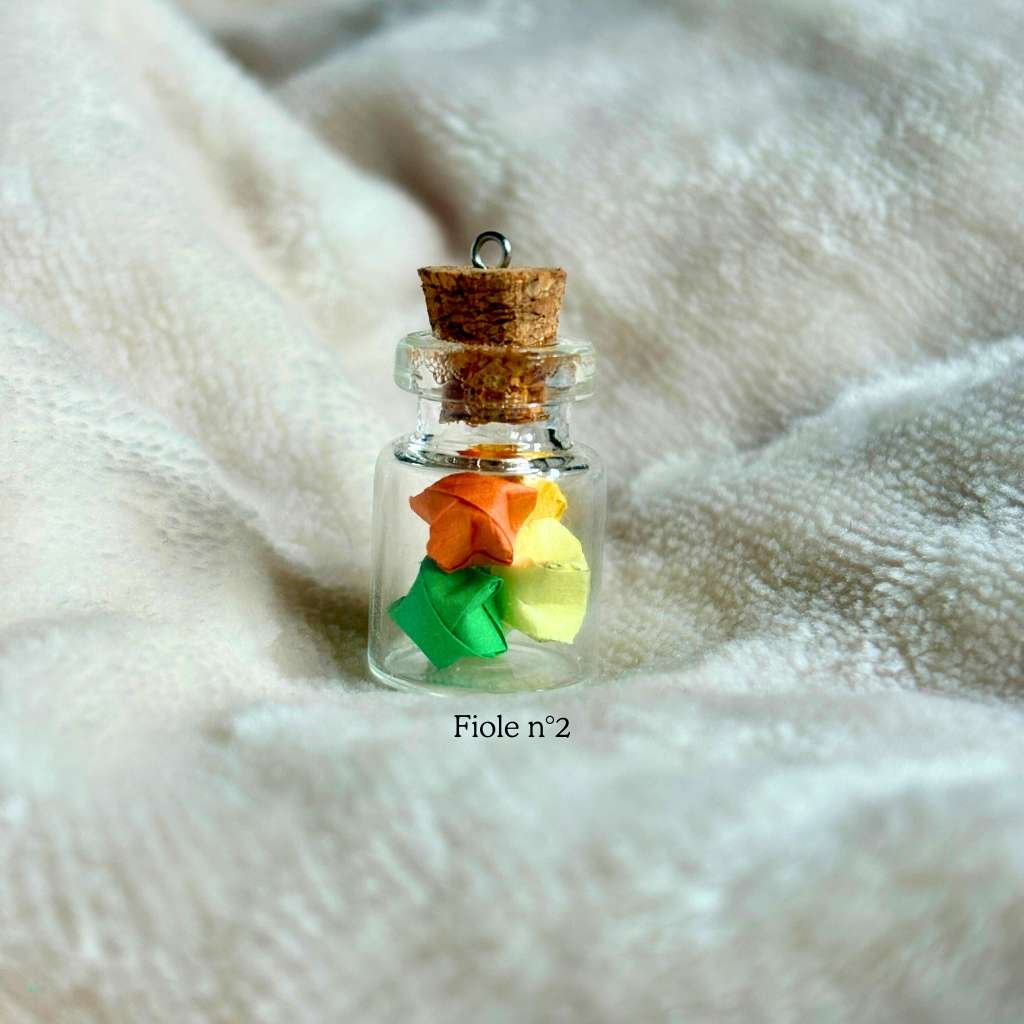 La fiole n°2 est une fiole en verre d